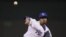 El lanzador de los Reales Yordano Ventura.
