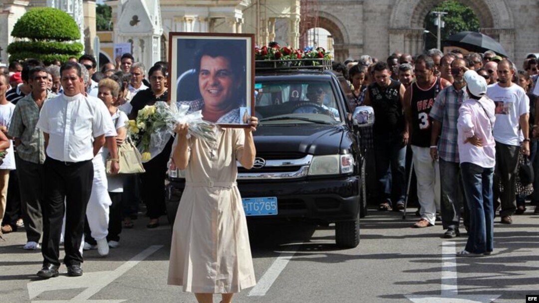 la ceremonia fúnebre en La Habana