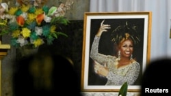 Misa en honor a Celia Cruz en el centenario de su nacimiento, en La Habana. (Reuters/Norlys Perez) 
