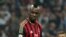 El delantero estrella del AC Milan, Mario Balotelli.