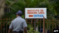 Instituto de Medicina Legal en La Habana Cuba.