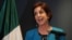 La embajadora designada de los Estados Unidos en México, Roberta S. Jacobson. 