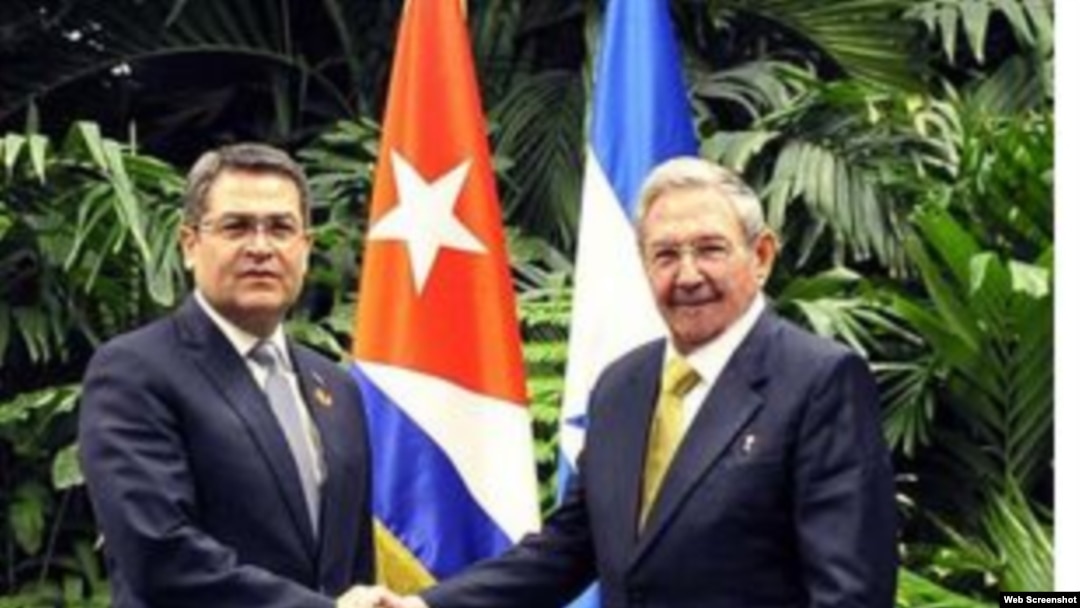 Presidente de Honduras realiza visita oficial a Cuba.