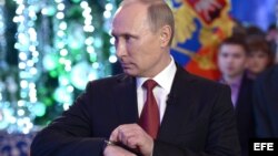 PUTIN PRONUNCIA SU TRADICIONAL DISCURSO DE AÑO NUEVO