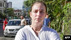 La artista cubana Tania Bruguera. (Foto archivo)