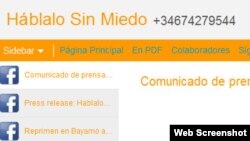 "Háblalo sin miedo" recibe cientos de denuncias mensuales desde celulares en Cuba