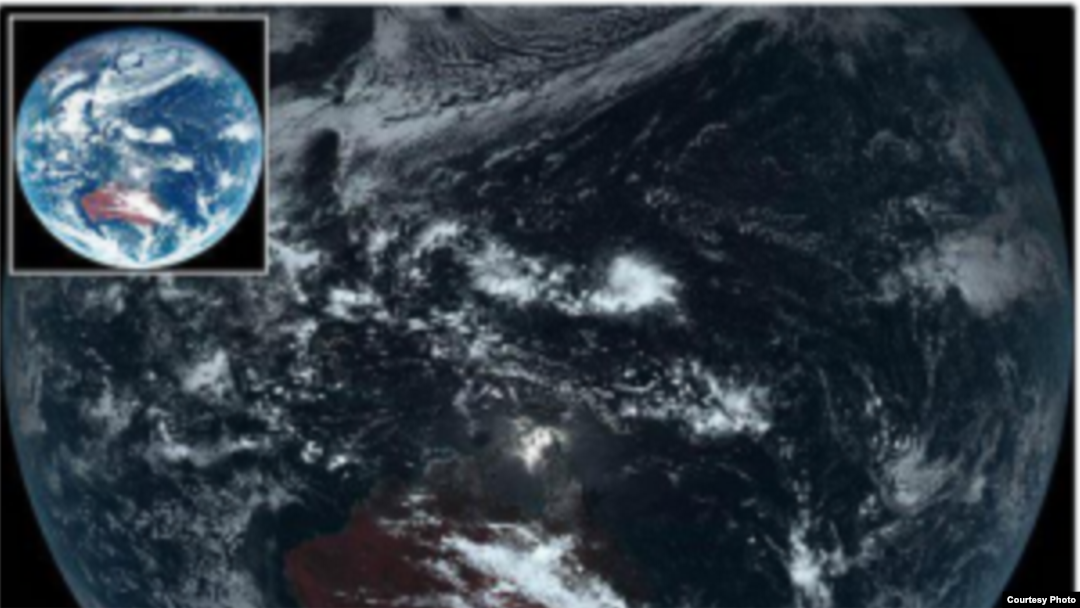 La imagen del planeta refleja detalles impresionantes no visibles al ojo humano.