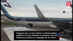 Pasajero graba presunto robo de equipajes en aeropuerto de La Habana