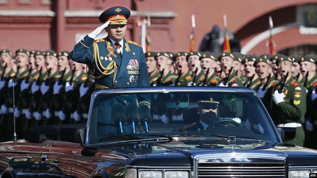 El ministro de Defensa ruso, Serguéi Shoigu. Archivo.