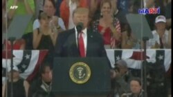 Presidente Trump celebra 4 de Julio en el memorial Abraham Lincoln haciendo llamado de unidad nacional