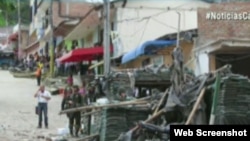 Seis muertos, entre ellos dos civiles, dejó un carro bomba de las FARC en Inzá, Cauca.