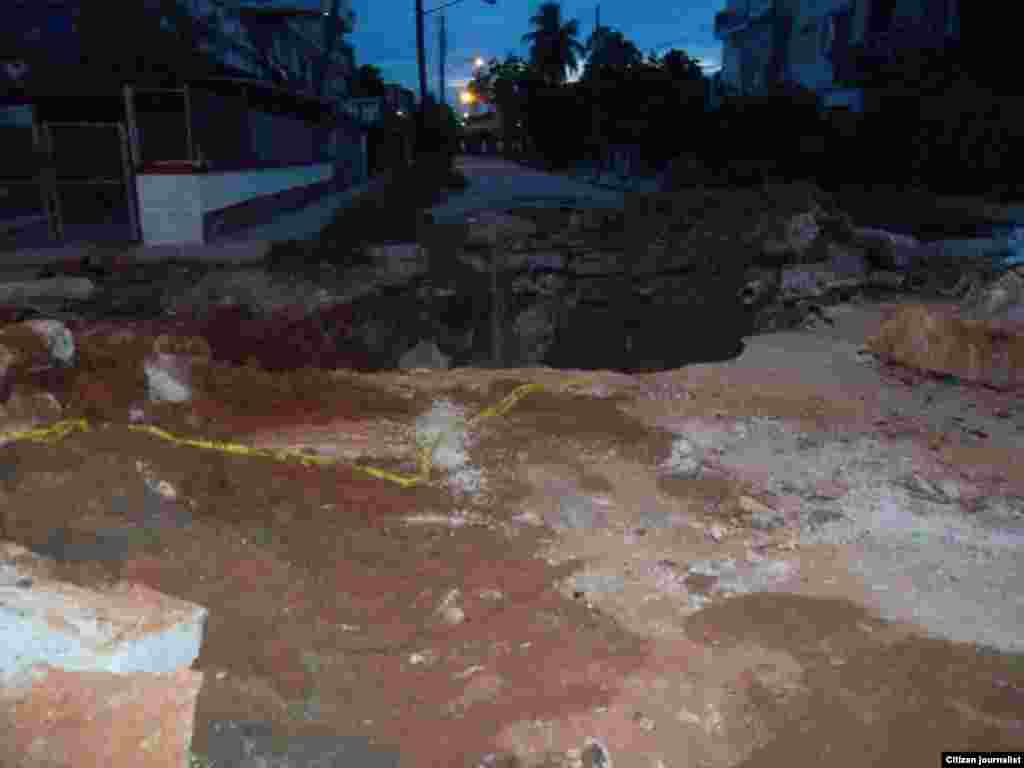 Calle Milagros esquina a Saco, en la barriada de Santos Suárez, del municipio 10 de Octubre en La Habana. 