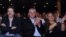 El vicepresidente cubano Miguel Díaz-Canel (c), junto con su esposa y el asesor Abel Prieto (i) participan hoy, jueves 5 de diciembre de 2013, en la inauguración del 35 Festival Internacional del Nuevo Cine Latinoamericano de La Habana (Cuba). El jurado e