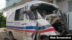 Trágico accidente en Holguín.