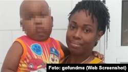 Madeline Terazón Godina y su hijo Nael Caleb Ramírez