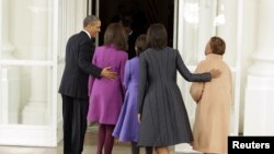 Así se vistió la familia Obama para la Gran Fiesta Inaugural.