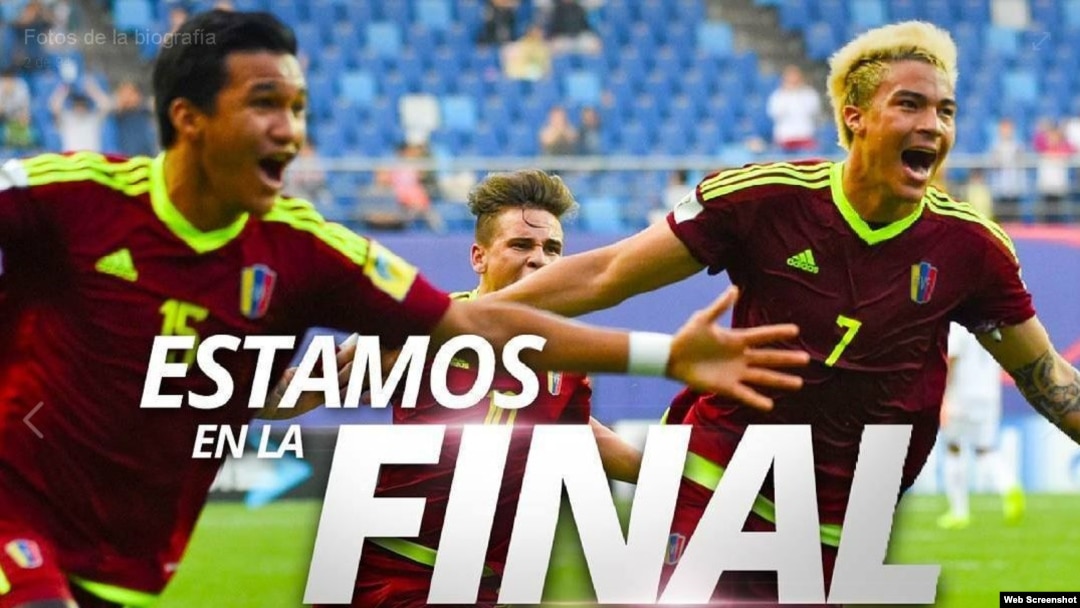 Equipo venezolano de fútbol que participa en la Copa del Mundo FIFA Sub-20.