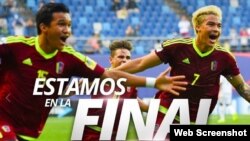 Equipo venezolano de fútbol que participa en la Copa del Mundo FIFA Sub-20.