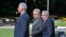 De izq. a der. Miguel Díaz-Canel, Antonio Guterres, Sec. general de la ONU, y Raúl Castro el 15 de septiembre de 2023 en La Habana. ADALBERTO ROQUE / AFP