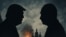 Illustration showing U.S. President Donald Trump, left, and Russian President Vladimir Putin