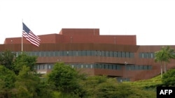 Foto Archivo. Vista de la Embajada de EEUU en Caracas.