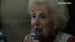La presidenta de las abuelas argentinas de la plaza de mayo encuentra a su nieto
