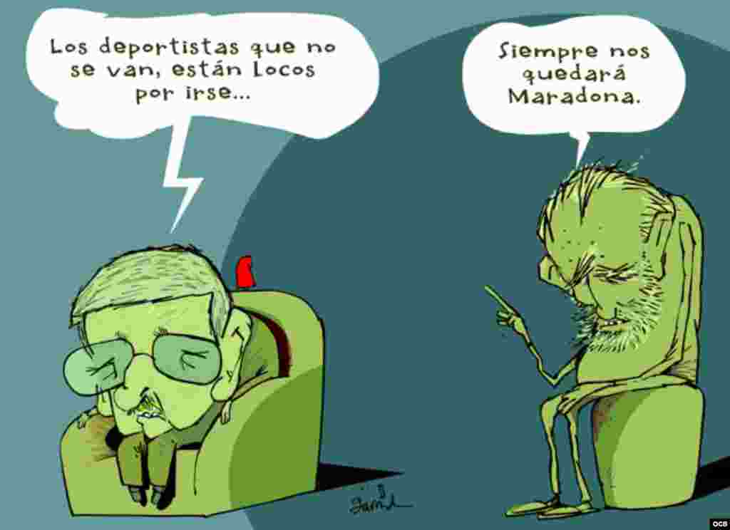 Caricaturas de Garrincha.