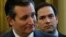 Los senadores cubanoamericanos Ted Cruz y Marco Rubio. REUTERS/Kevin Lamarque