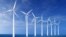 Parque de molinos para producción de energía eólica