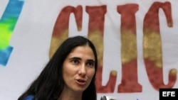 La bloguera cubana Yoani Sánchez