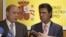 Rodrigo Malmierca, Ministro de Inversiones Extranjeras cubano y el ex Ministro español José Manuel Soria.