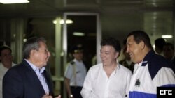 Santos antes de partir de La Habana