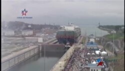 Canal de Panamá inaugura ampliación para dar paso a súper cargueros