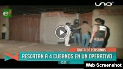 Operativo en Bolivia "rescata" a cuatro presuntos inmigrantes ilegales cubanos.