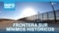 Mínimos históricos en la frontera sur
