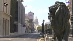 Cuba amanece con las calles desiertas