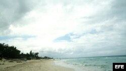 Vista de Playa Larga, en la cubana Bahía de Cochinos