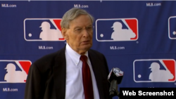 Bud Selig, comisionado de béisbol de las Grandes Ligas.