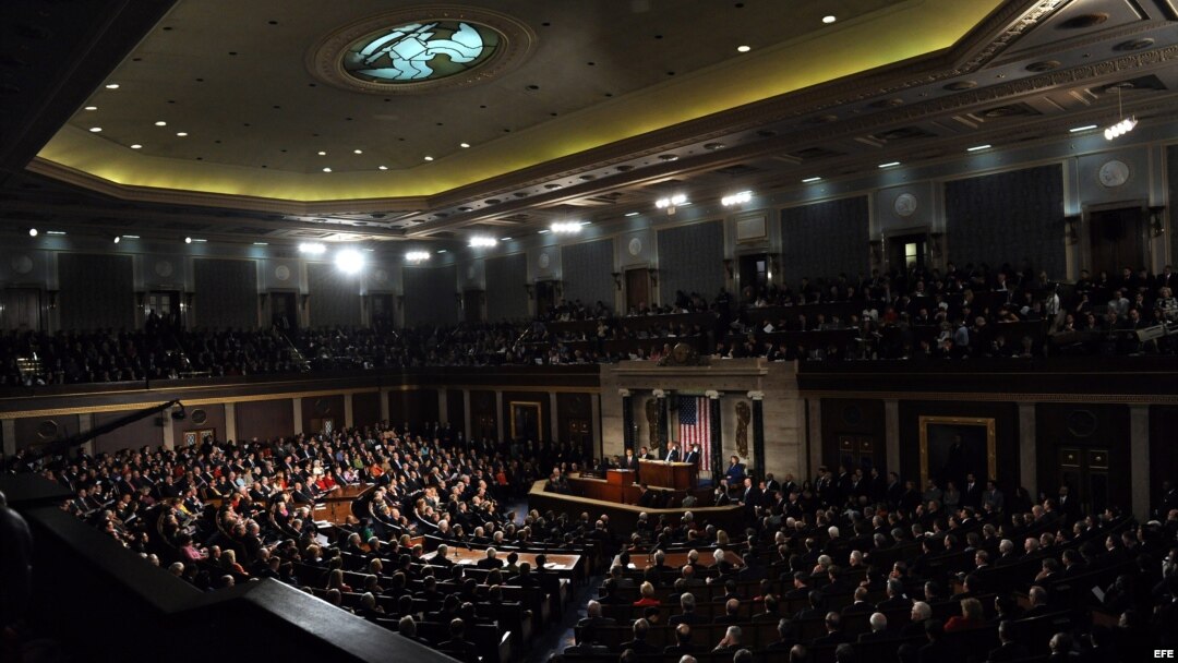 El presidente de Estados Unidos, Barack Obama, durante el discurso sobre el Estado de la Unión en el 2012.