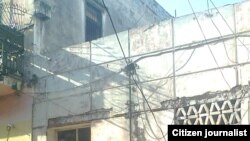 Reporta Cuba. Cables caídos. Foto: Yuliet Michelena.