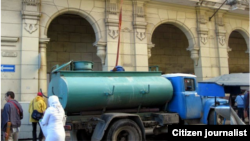 En el evento participaron como panelistas el Dr. Adolfo Leyva de Varona, profesor de Relaciones Internacionales e Historia Latinoamericana de FSU en Ciudad Panamá; Moisés Leonardo Rodríguez, de la Corriente Martiana de Cuba; Omar López Montenegro, de la Fundación Nacional Cubano-Americana (moderador); y Félix Velázquez, del Centro Latinoamericano para la No-Violencia (i-d).