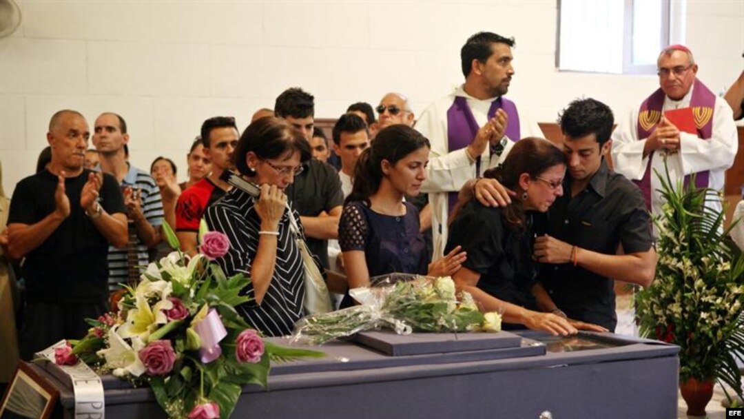 Funerales del líder del Movimiento Cristiano Liberación Oswaldo Payá Sardiñas