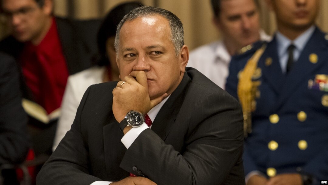 El presidente de la Asamblea Nacional, Diosdado Cabello.