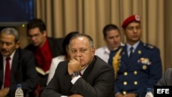 El presidente de la Asamblea Nacional, Diosdado Cabello.