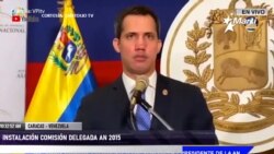 EEUU autoriza transacciones y actividades que incluyen a Juan Guaidó