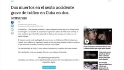 Preocupación y problemas con los accidentes de tránsito en Cuba