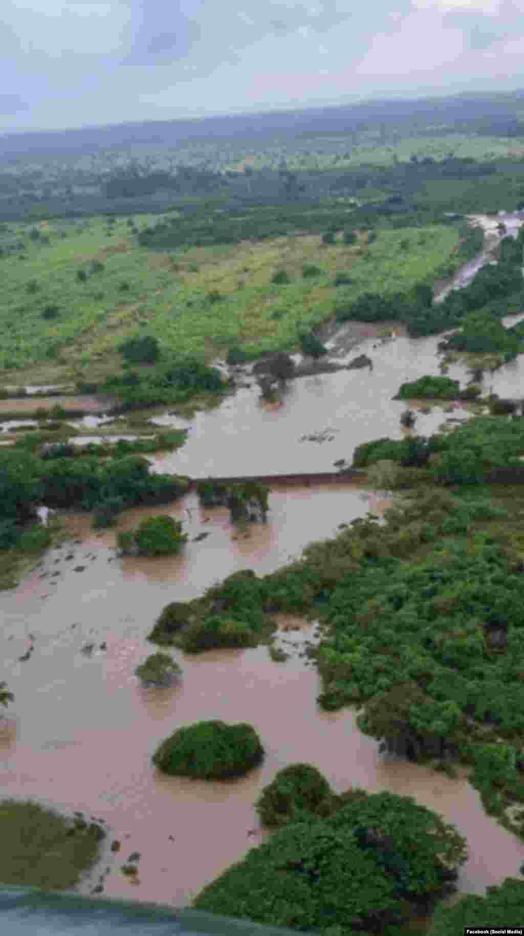 Inundaciones este fin de semana en Sagua la Grande, Villa Clara.
