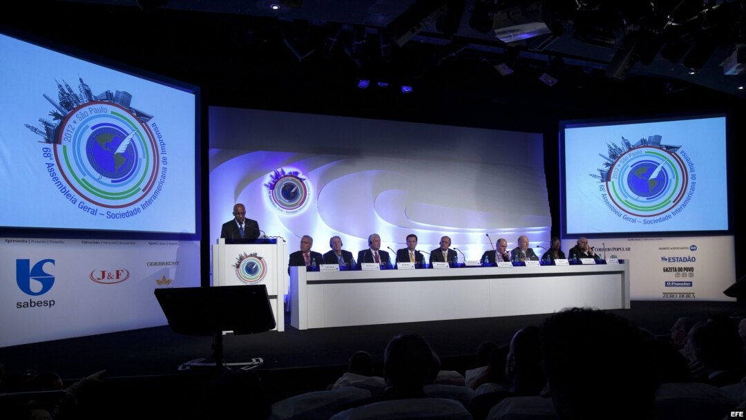 Una vista de la la 68va. Asamblea General de la Sociedad Interamericana de Prensa (SIP), celebrada en octubre en Sao Paulo, Brasil. 
