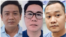 Periodistas de Radio Free Asia en Vietnam con más cargos en su contra: Nguyen Thanh Nha, Nguyen Phuoc Trung Bao y Doan Kien Giang, de izquierda a derecha (RFA).
