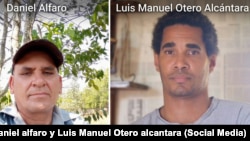 Presos políticos Daniel Alfaro y Luis Manuel Otero Alcántara